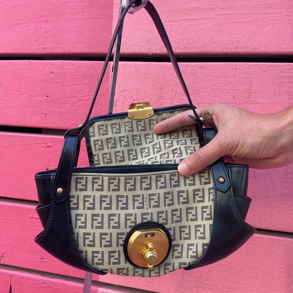 Fendi Passaspala Zuchino Mini shoulder bag - Picture 6 of 7